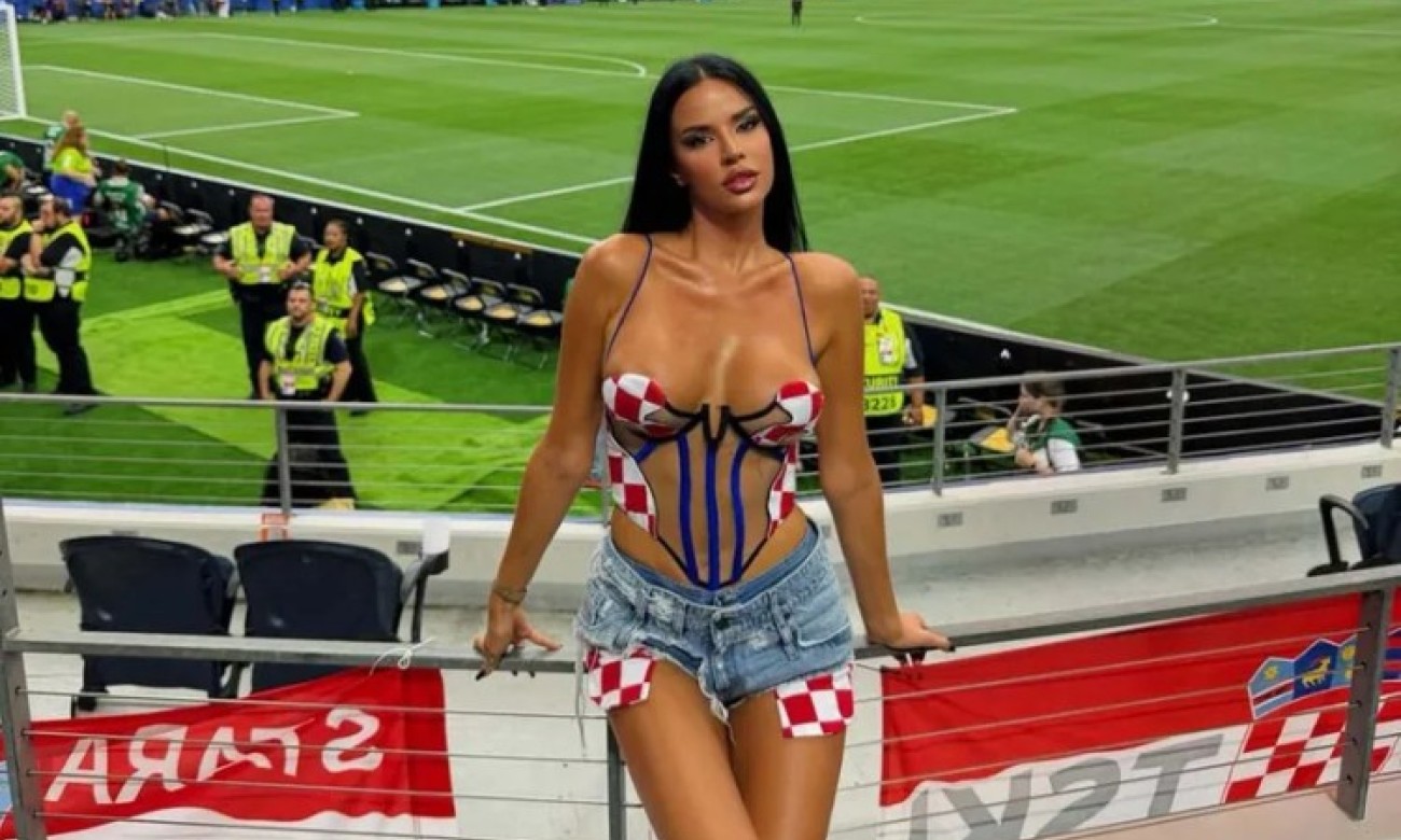 Navijačica u centru pažnje: Ivana zapalila tribine na Mundijalu FOTO
