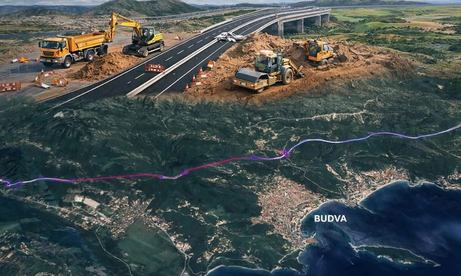 Obilaznica oko Budve košta 237 miliona evra: Gradnja kreće u oktobru