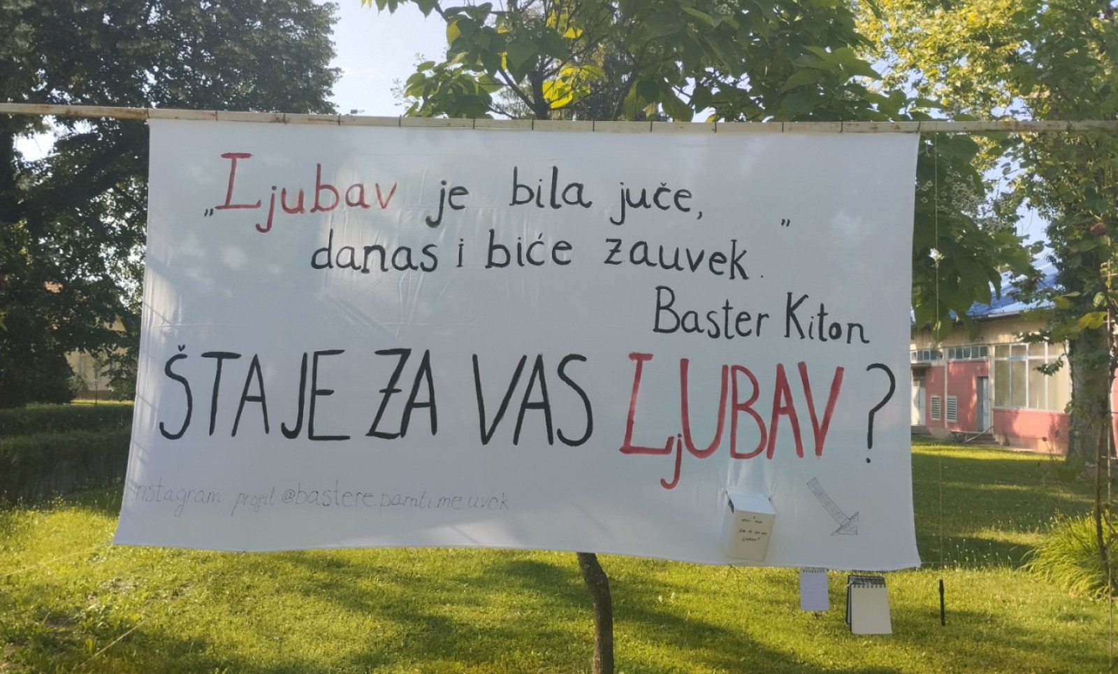 “Šta je za vas ljubav”: Suštinsko pitanje traži odgovor u Kampusu FOTO