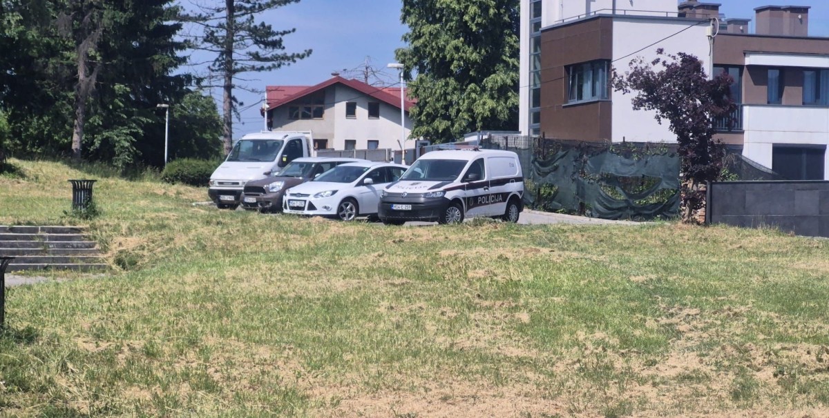 Pronađena tri pištolja: Radnici dovedeni u park da pokose travu kako bi se lakše tragalo za dokazima VIDEO