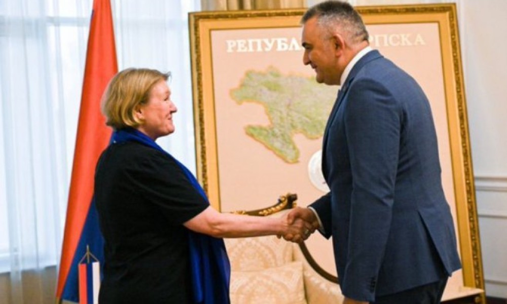 Premijer Srpske sa ambasadorkom Češke: Značajan prostor za unapređenje privrednih veza FOTO
