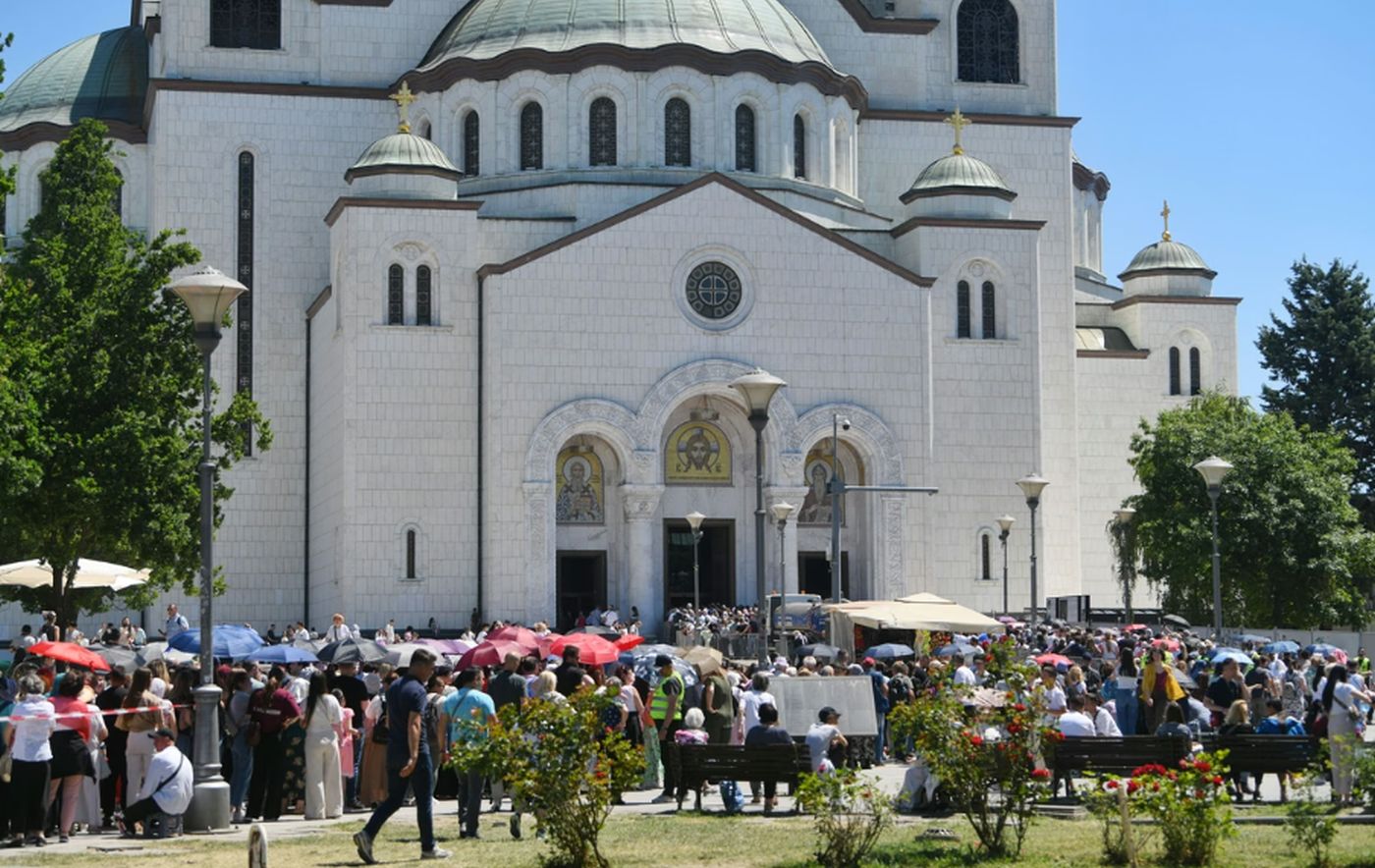 Danas svečani ispraćaj Časnog pojasa Presvete Bogorodice iz Hrama Svetog Save
