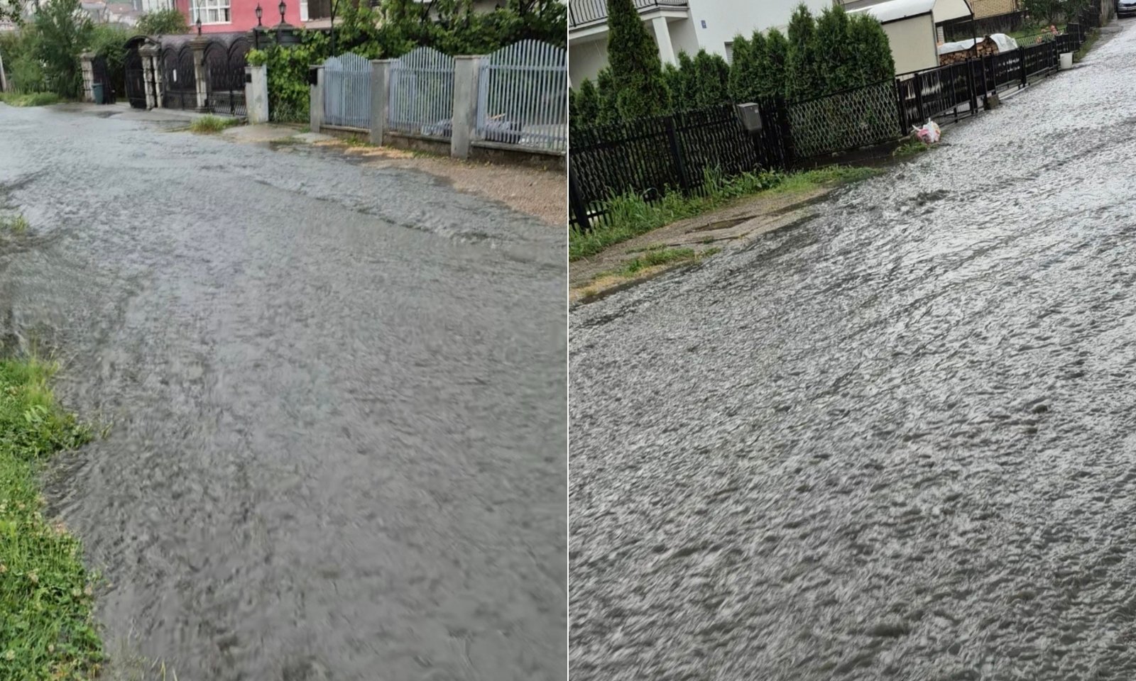 Ko je krenuo s Lauša, ostao je u vodi! Banjalučko naselje potopljeno poslije jedne kiše VIDEO
