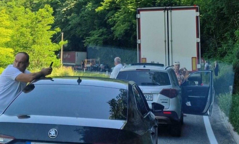 Zastoj kod Banjaluke! Saobraćaj kroz kanjon Tijesno gotovo u potpunosti blokiran