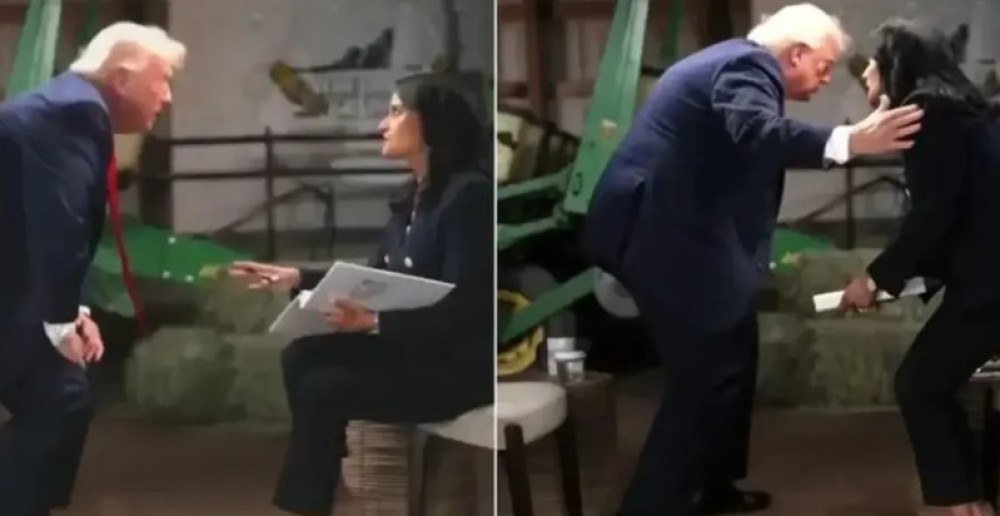 Donald Tramp naglo prekinuo intervju: “Hvala ti, draga. Uživaj”