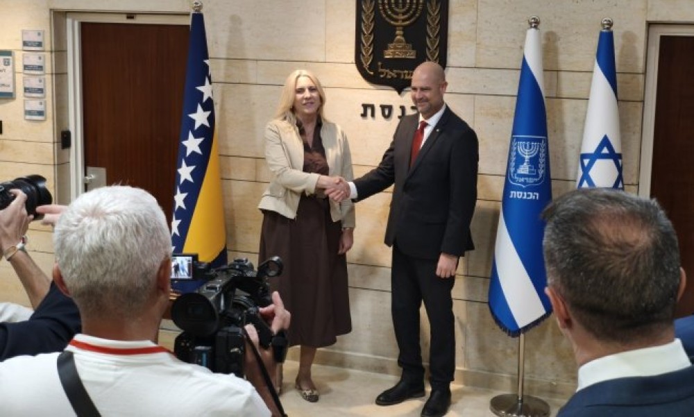 Cvijanovićeva u Izraelu: O čemu je razgovarano na sastanku sa liderom Kneseta