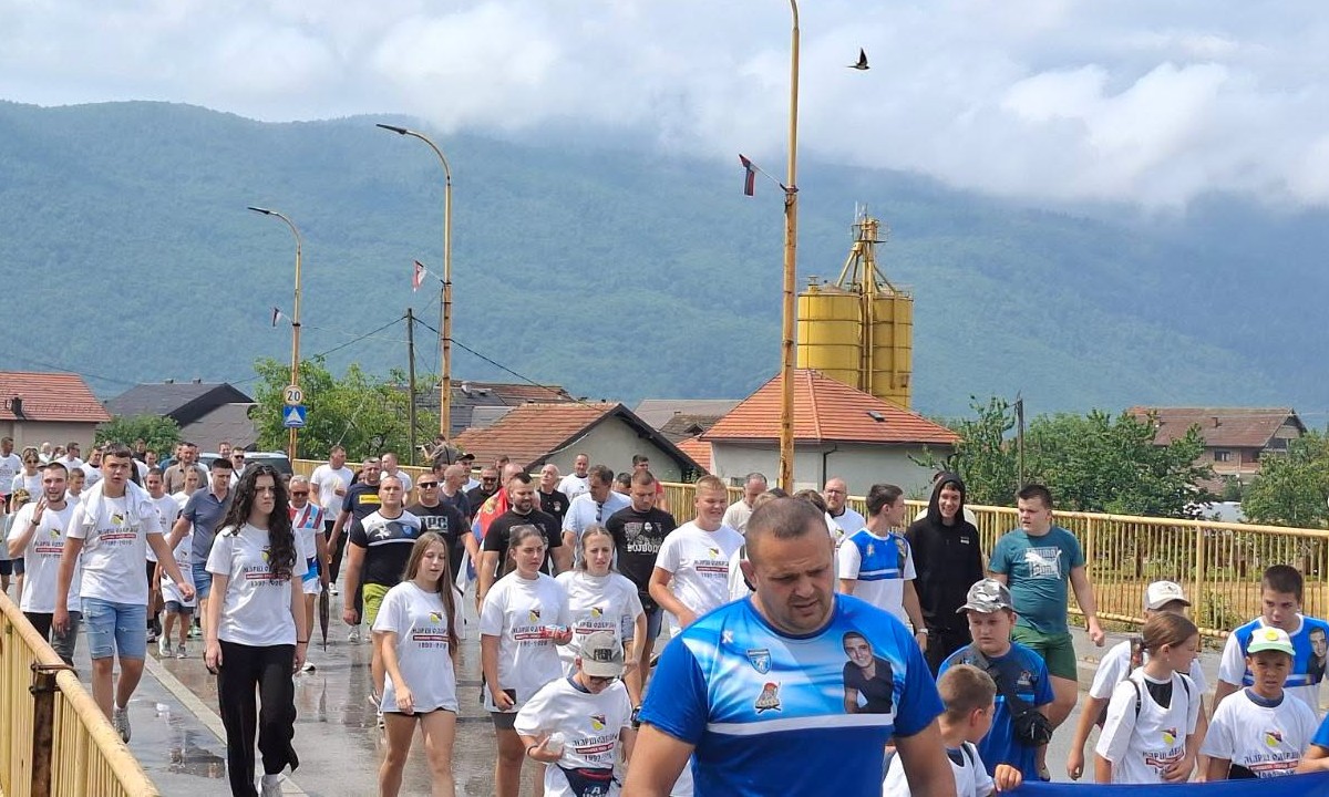 Tradicionalna manifestacija: Nakon liturgije krenuo Marš odbrane Vojkovići-Ilinjača
