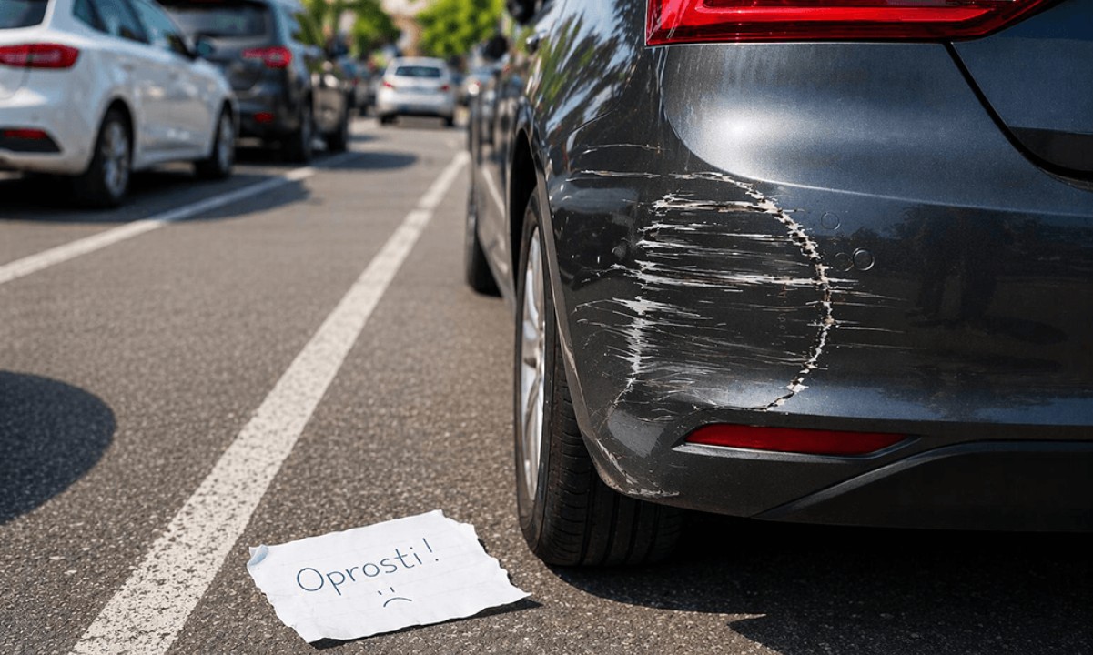 Neko vam je “ogulio” auto na parkingu? Evo u koliko slučajeva banjalučka policija nađe krivca FOTO