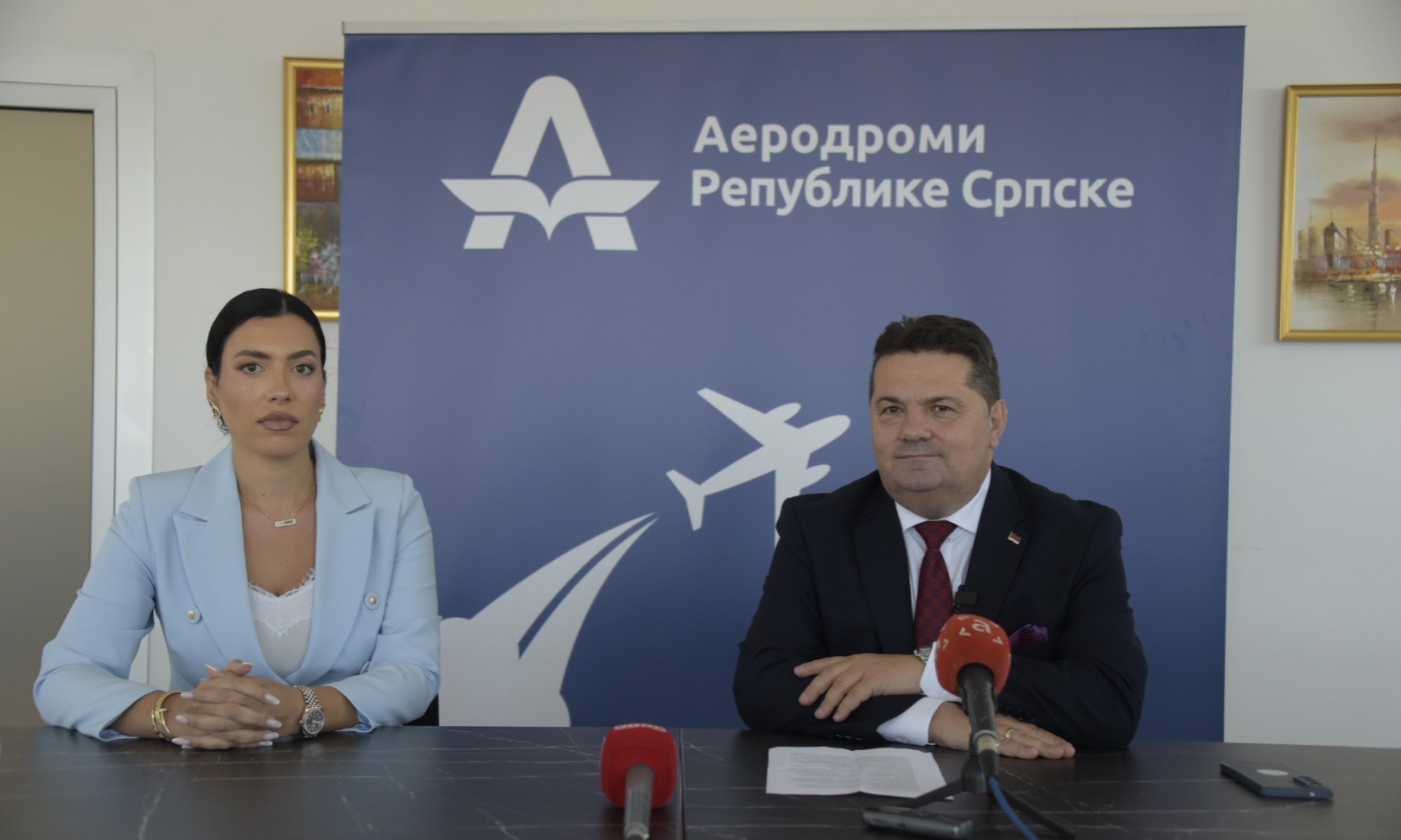 Kecman ugostila Stevandića: Najbolji dani Aerodroma Banjaluka tek dolaze