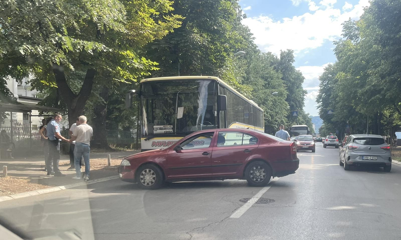 Kolaps u saobraćaju: Sudar kod parka Mladen Stojanović