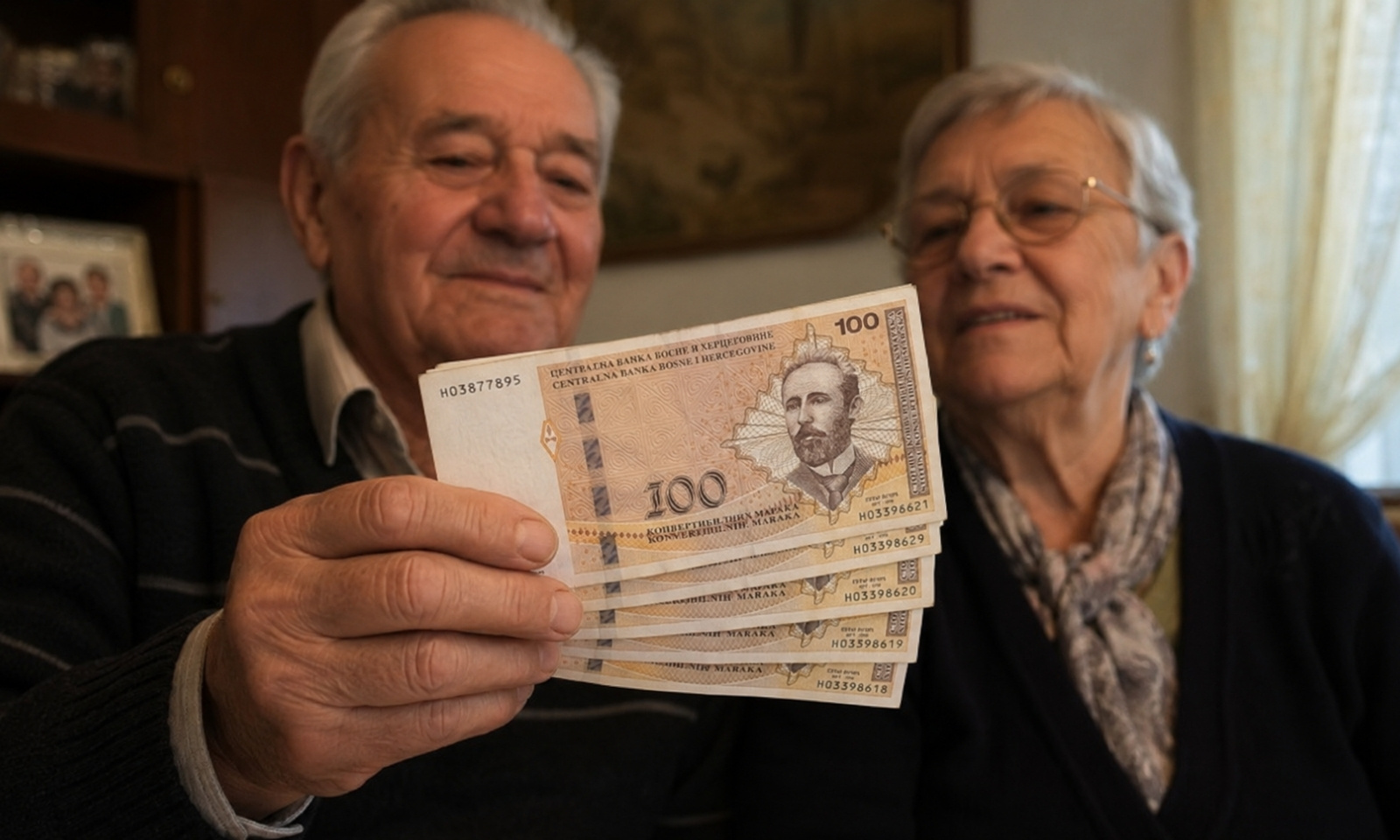 Poznat datum! Penzija za jun stiže: Obezbijeđeno 180 miliona KM