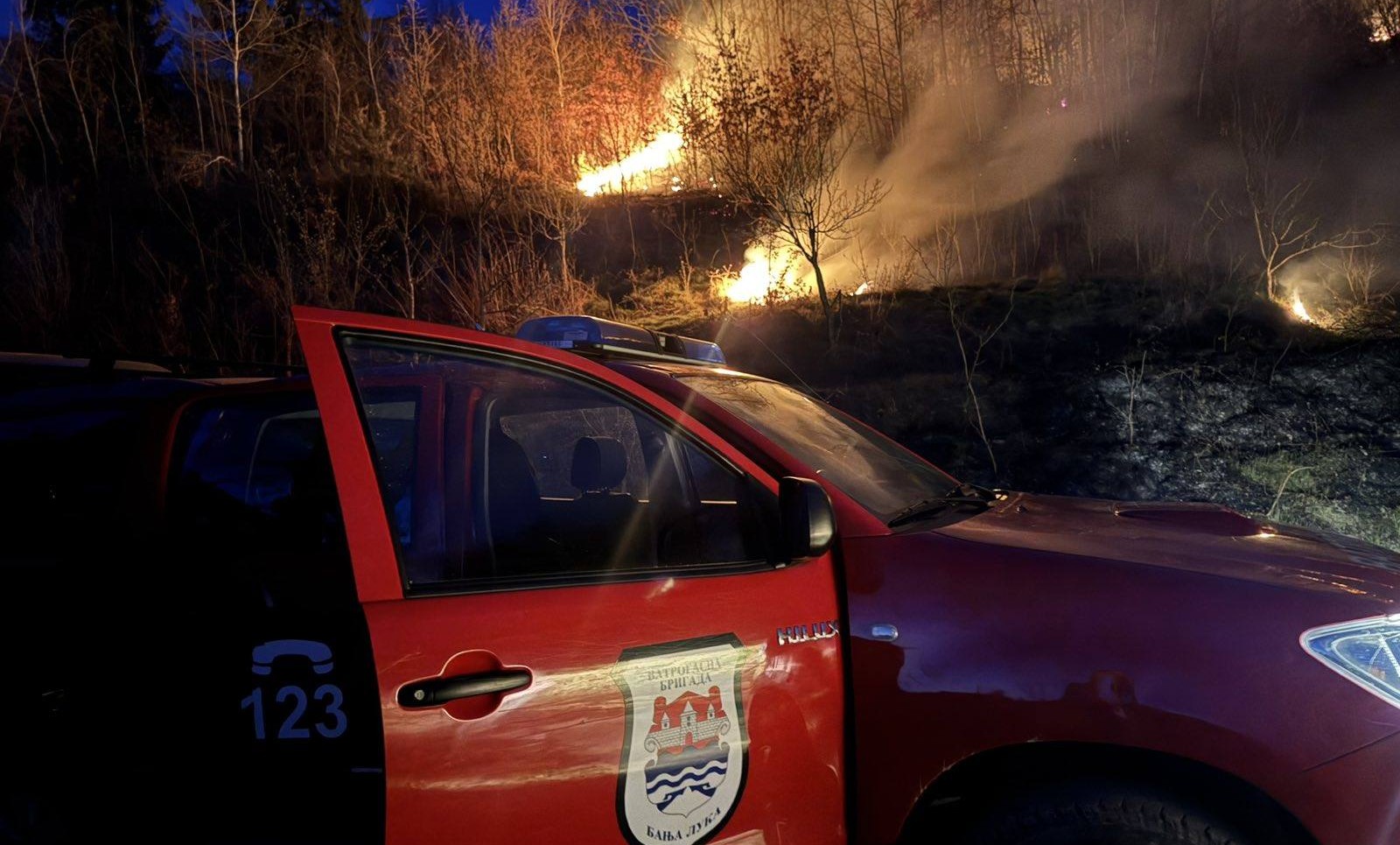 Apel građanima Banjaluke: Ne palite vatru na otvorenom i budite maksimalno oprezni