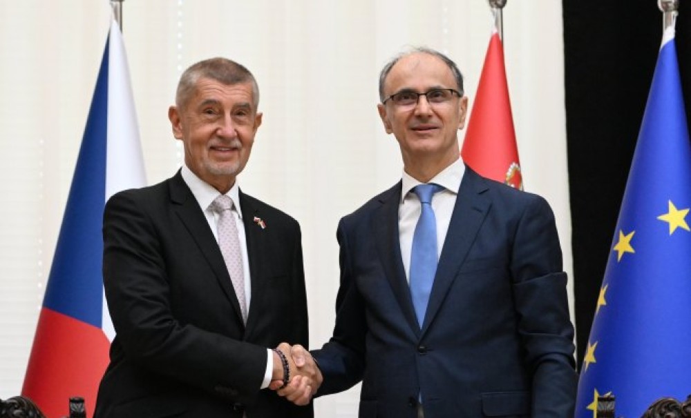 Premijer Češke Andrej Babiš u posjeti Beogradu: Macut ga dočekao ispred Palate Srbija