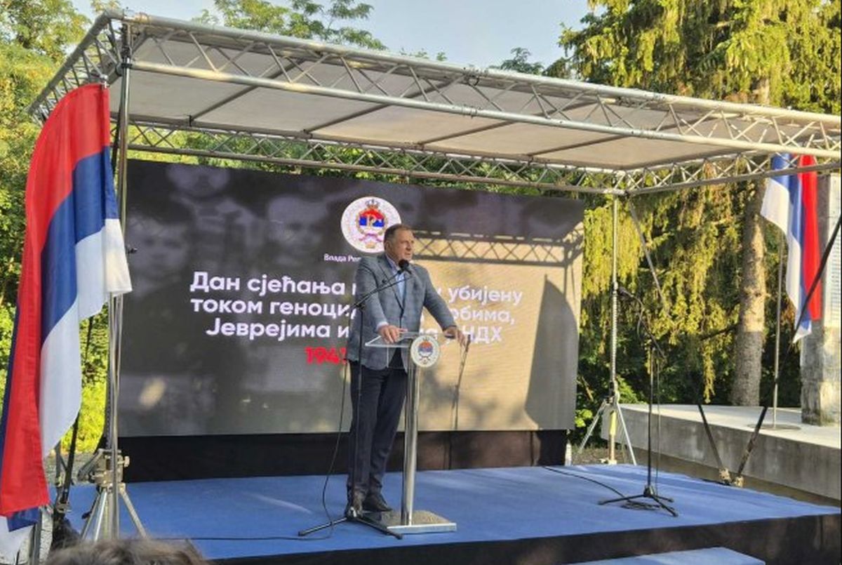 Dodik: Ustaše su ubijanjem srpske djece htjele da unište budućnost srpskog naroda