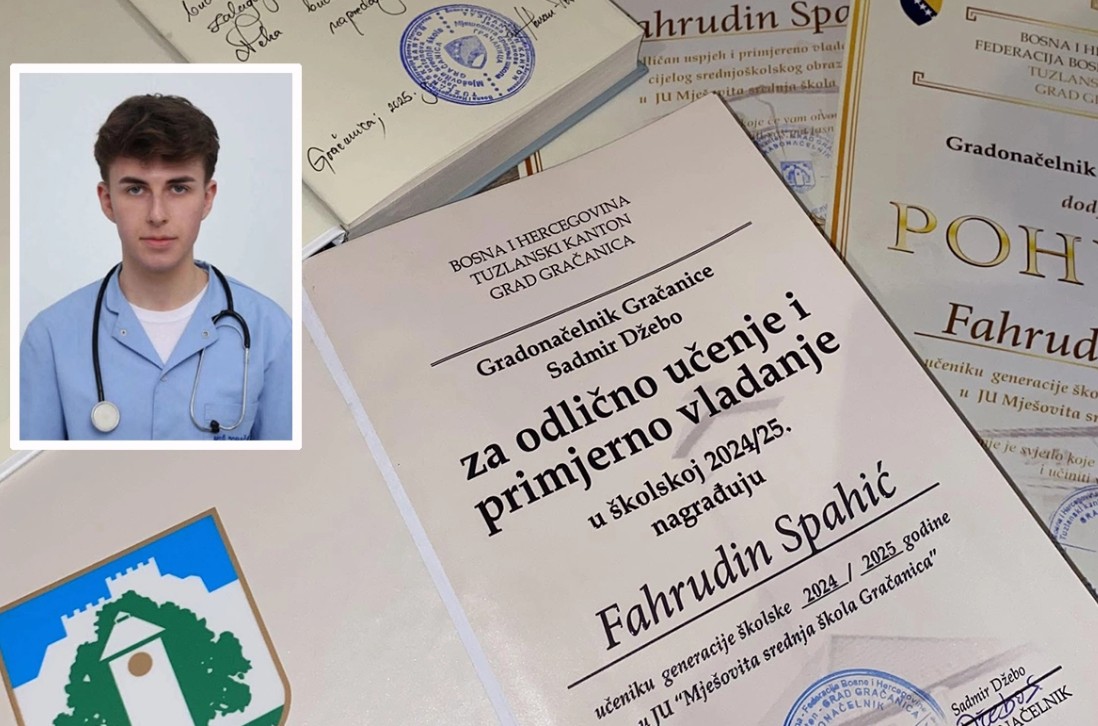 Najbolji iz svih predmeta: Mladi genijalac iz BiH primljen na pet koledža u SAD