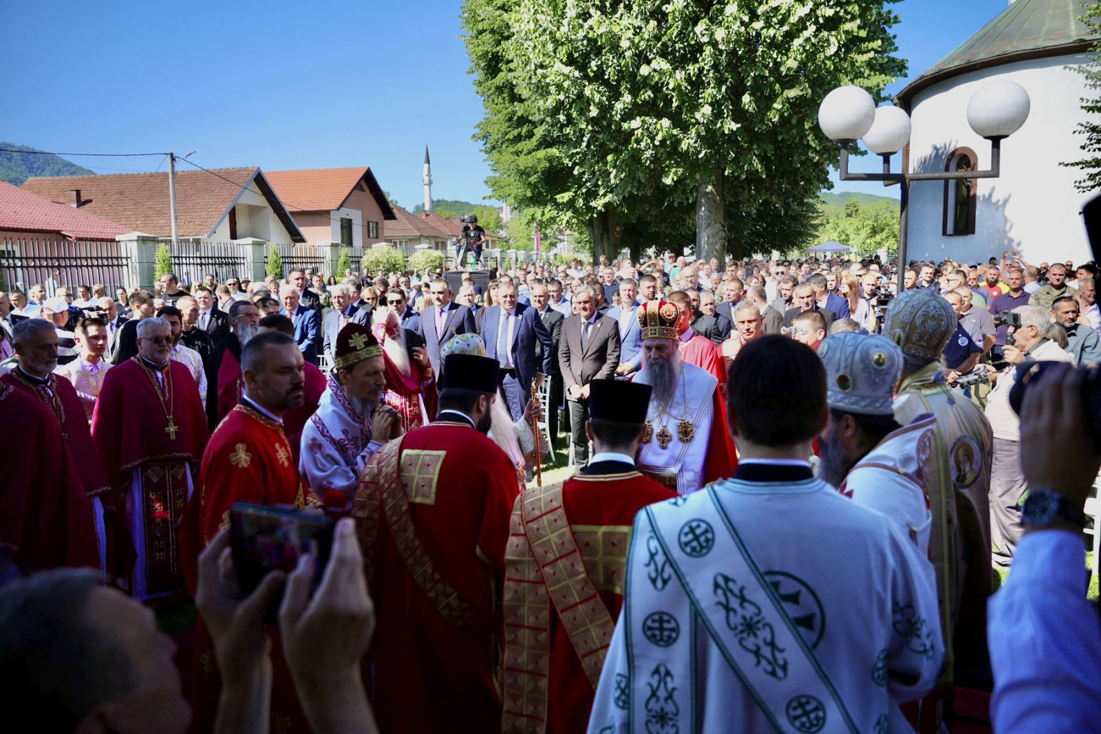 Sjećanje na žrtve Podrinja i Birča: Patrijarh služi liturgiju