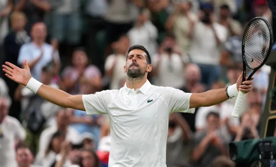 Nole slomio žilavog Rusa: Đoković u četvrtfinalu Vimbldona