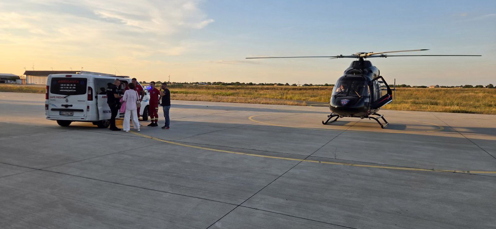Borba s vremenom: Pacijentkinja iz UKC Srpske helikopterom hitno prevezena do Beograda zbog transplantacije