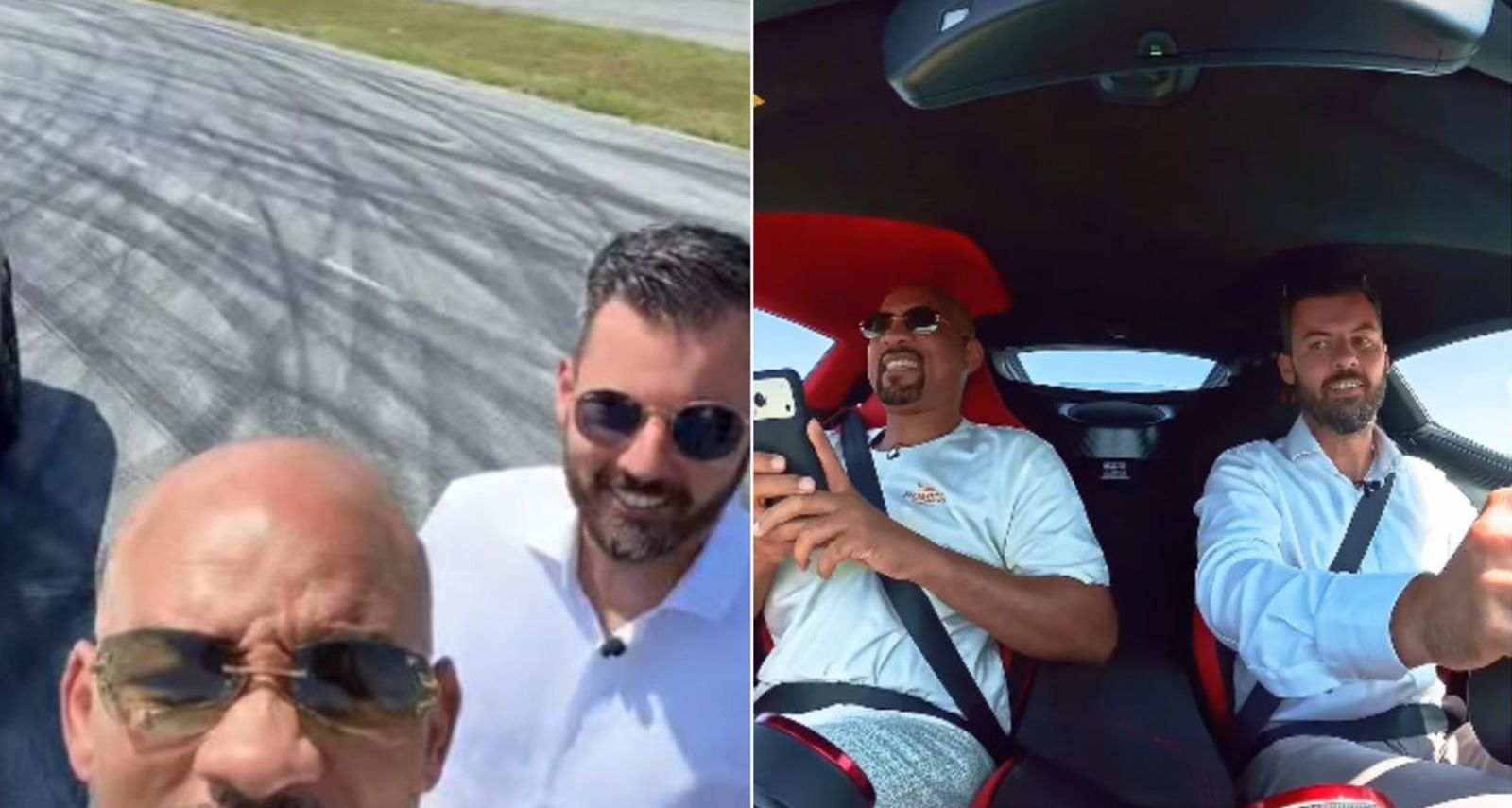 Mate Rimac za volanom, Vil Smit na mjestu suvozača: Vožnja koju slavni glumac neće zaboraviti VIDEO
