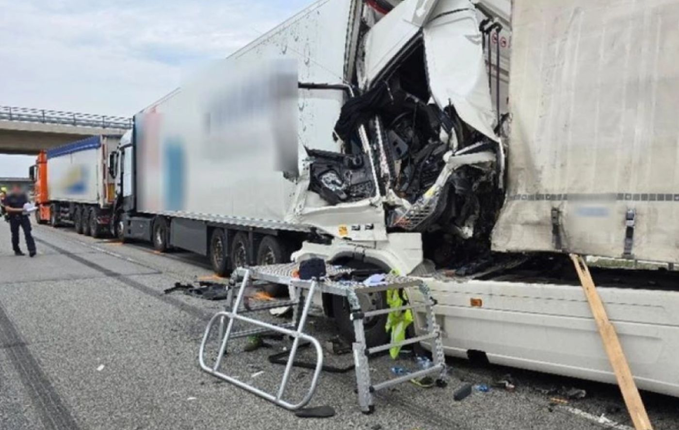 Sudar tri šlepera u Njemačkoj: Učestvovao vozač iz BiH
