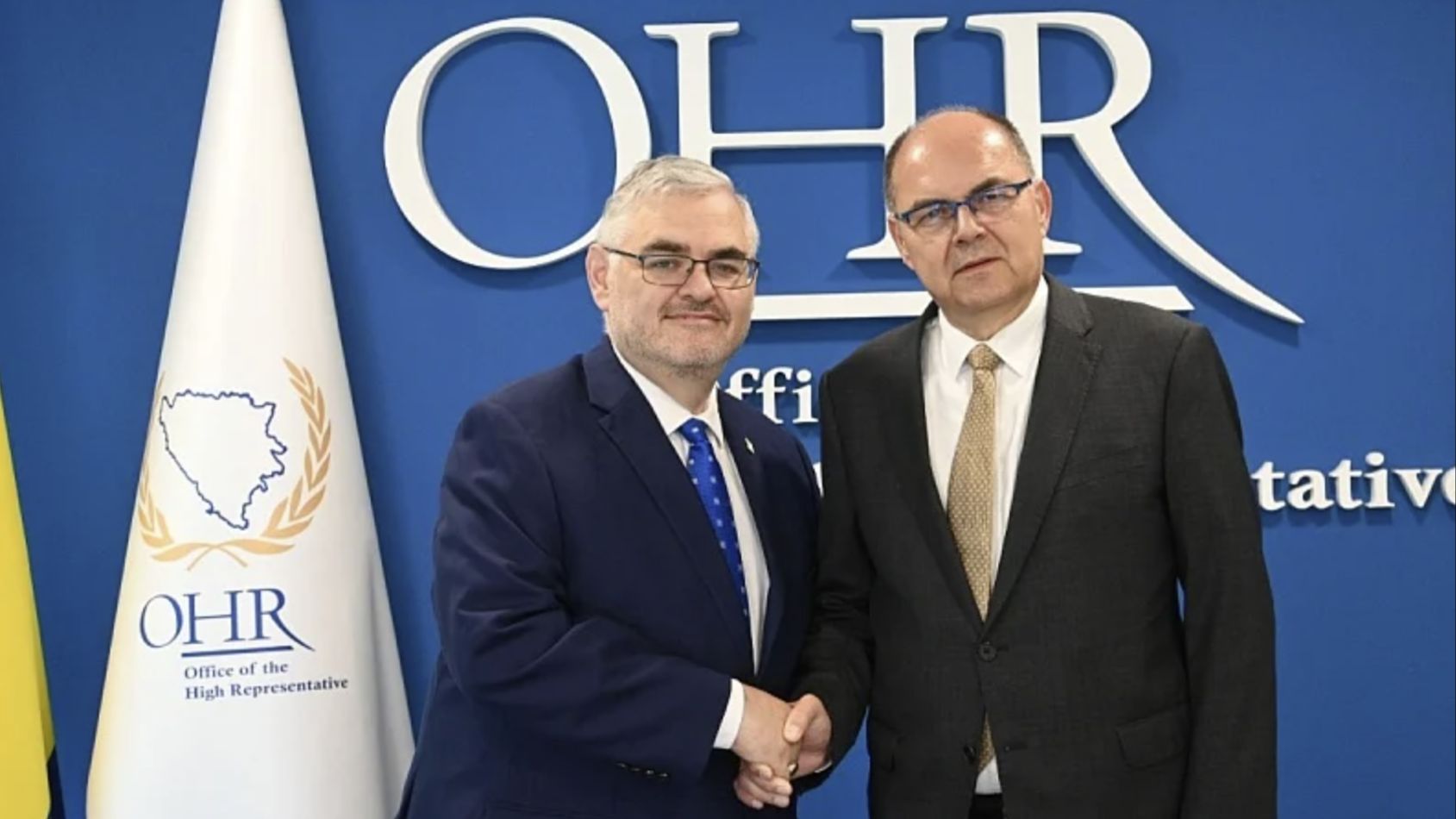 Promjena na čelu OHR-a: Krišok zvanično preuzeo dužnost od Šmita