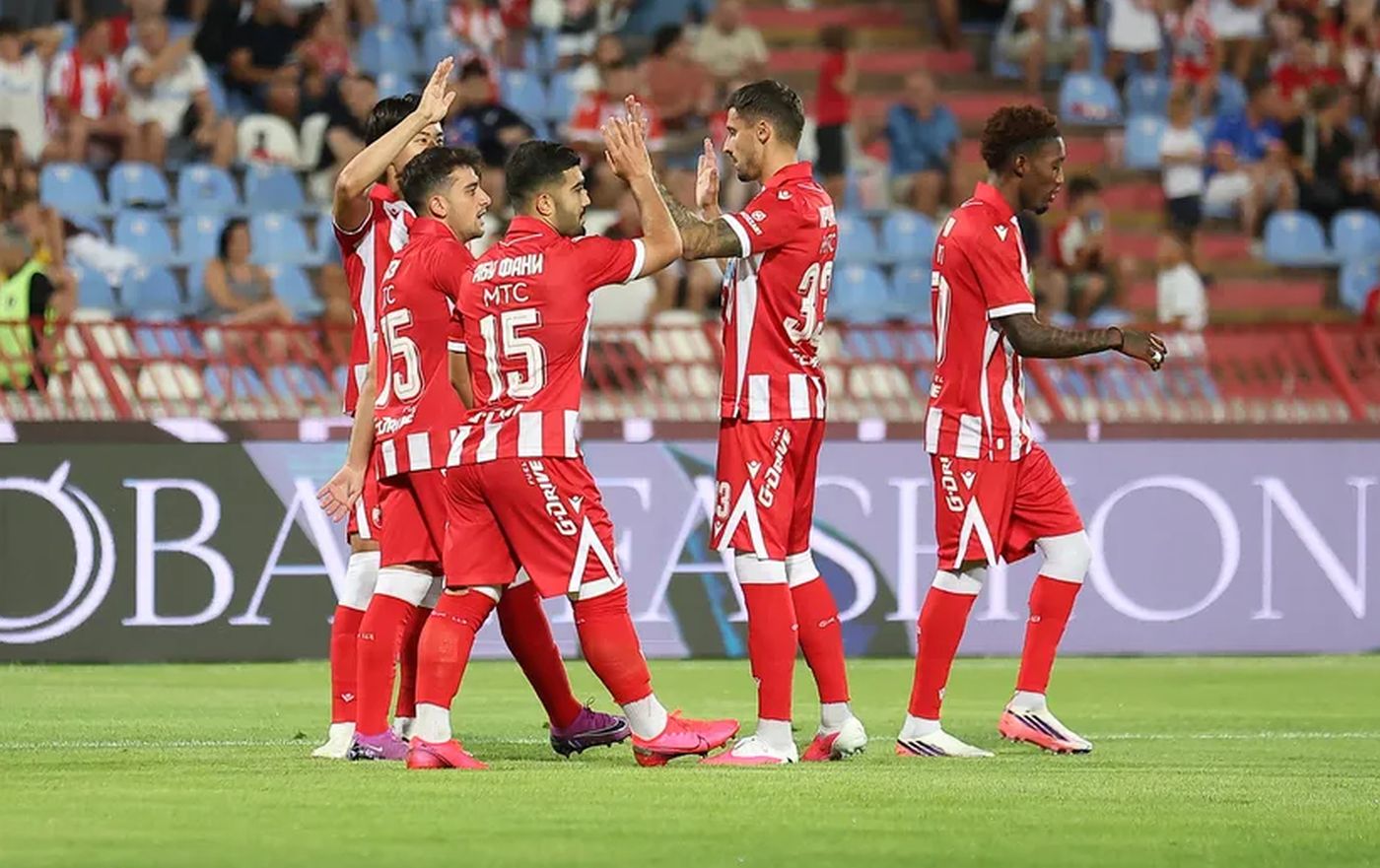 Zvezda deklasirala Larn i nastavila put ka Ligi šampiona