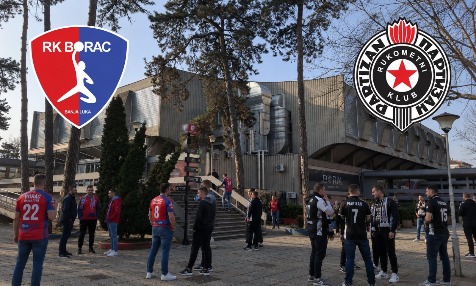 Borac protiv Partizana u Banjaluci: Sprema se rukometni spektakl u Boriku