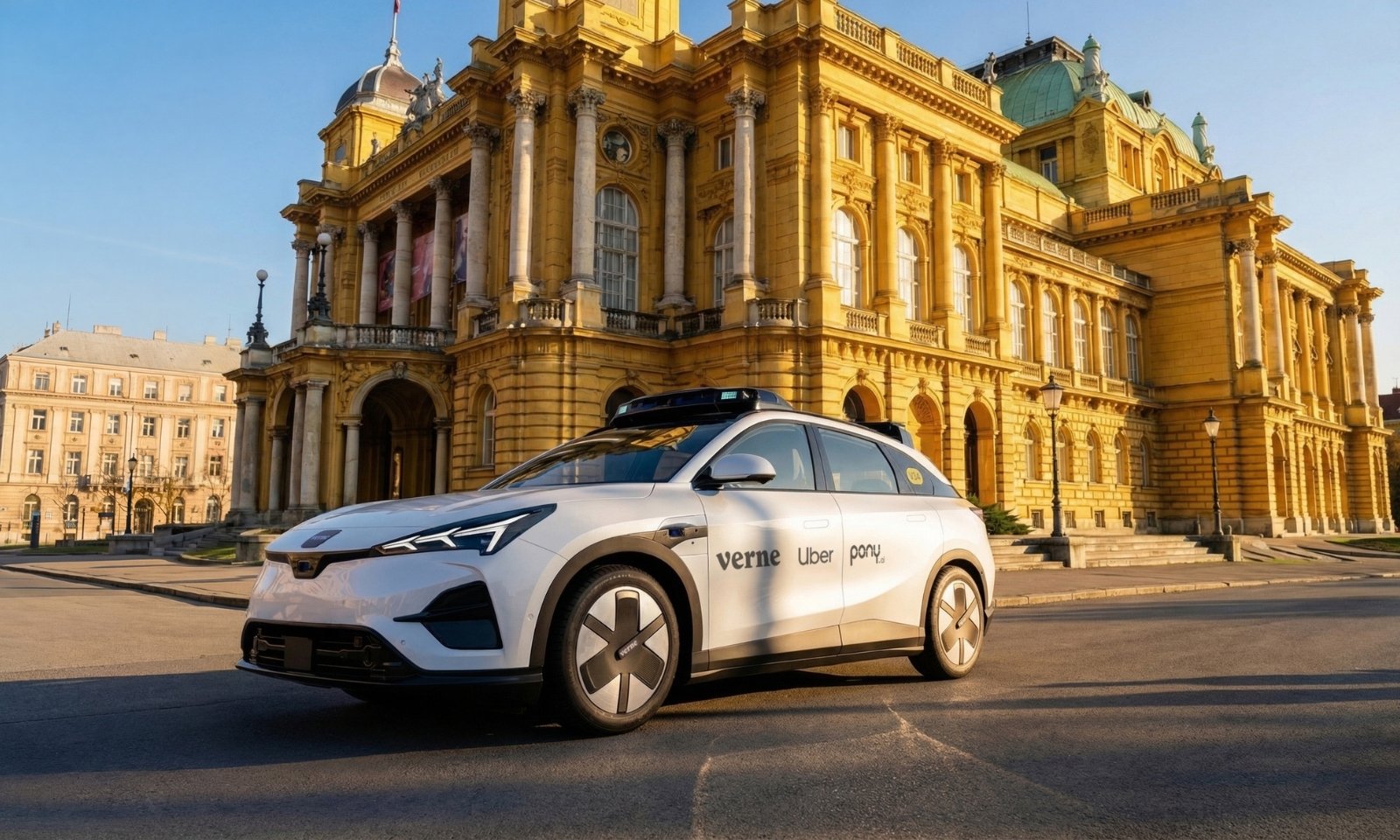 Više od 2.000 robotaksija stiže u Evropu: Uber i Pony.ai šire uslugu iz Zagreba