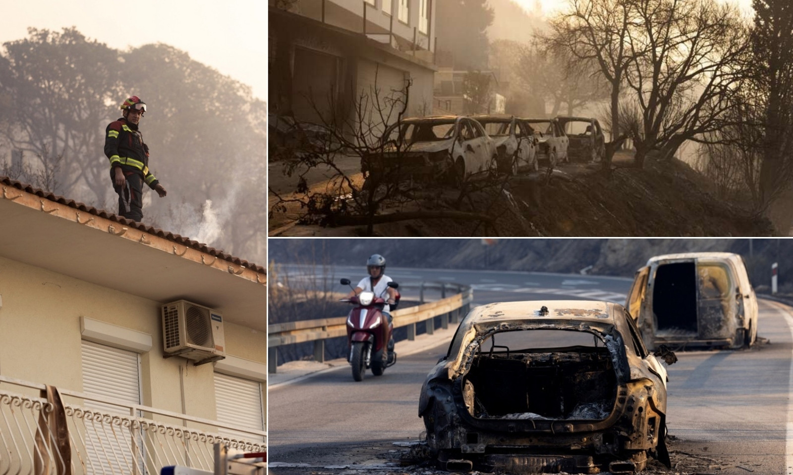 Stravične posljedice požara u Omišu: Među teško povrijeđenima i maloljetnik FOTO/VIDEO