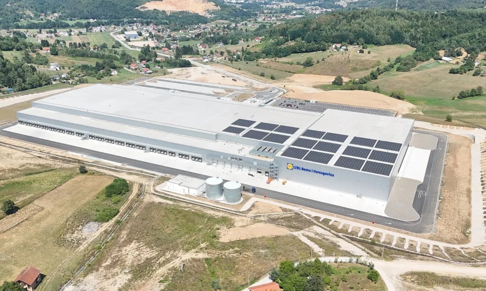 Lidl u BiH izgradio ogroman kompleks: Skladište veliko kao osam fudbalskih terena FOTO/VIDEO