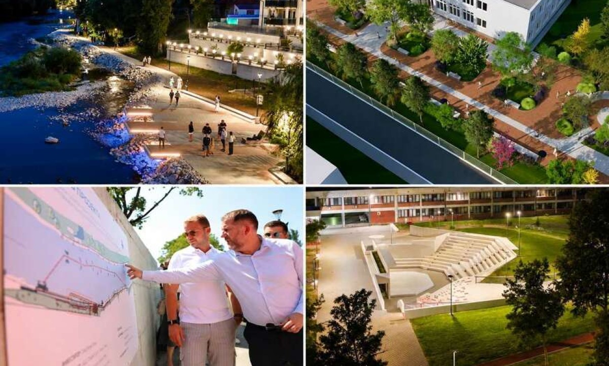 Grad na više gradilišta odjednom: Šta sve gradi Banjaluka ovih mjeseci FOTO