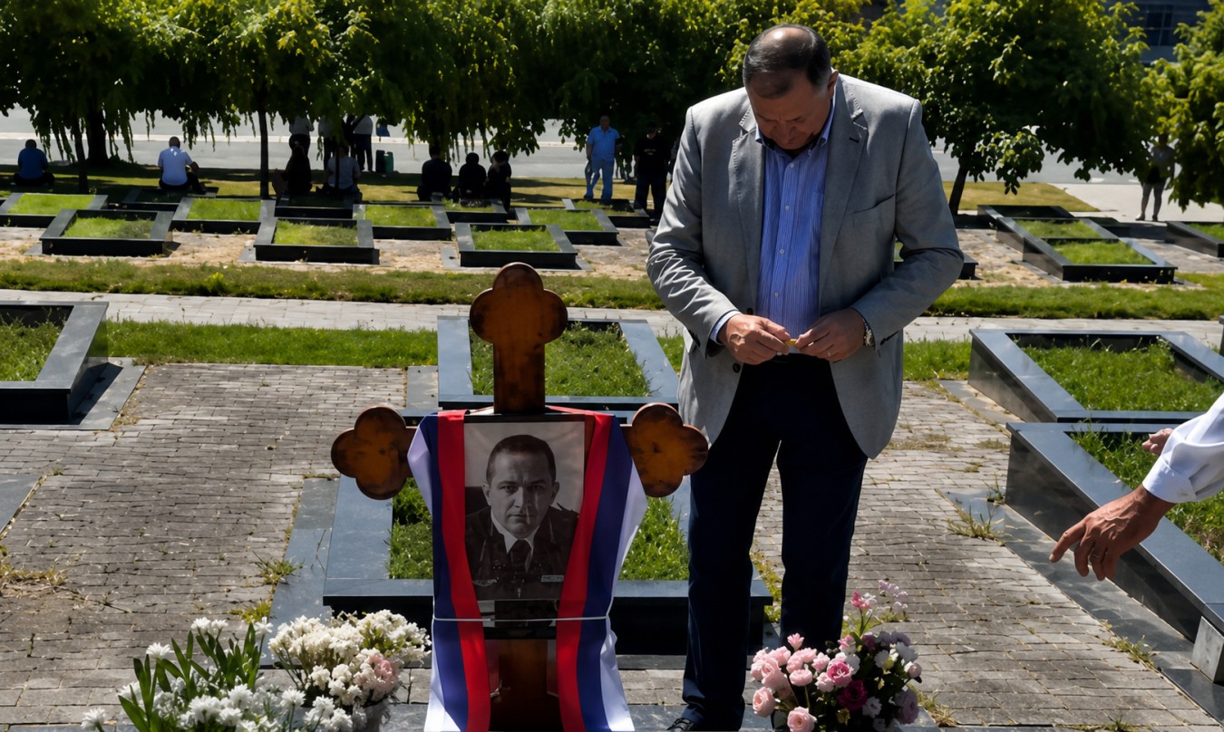 Emotivna posjeta grobu: Dodik poručio da je izgubio jednog od najvažnijih prijatelja VIDEO