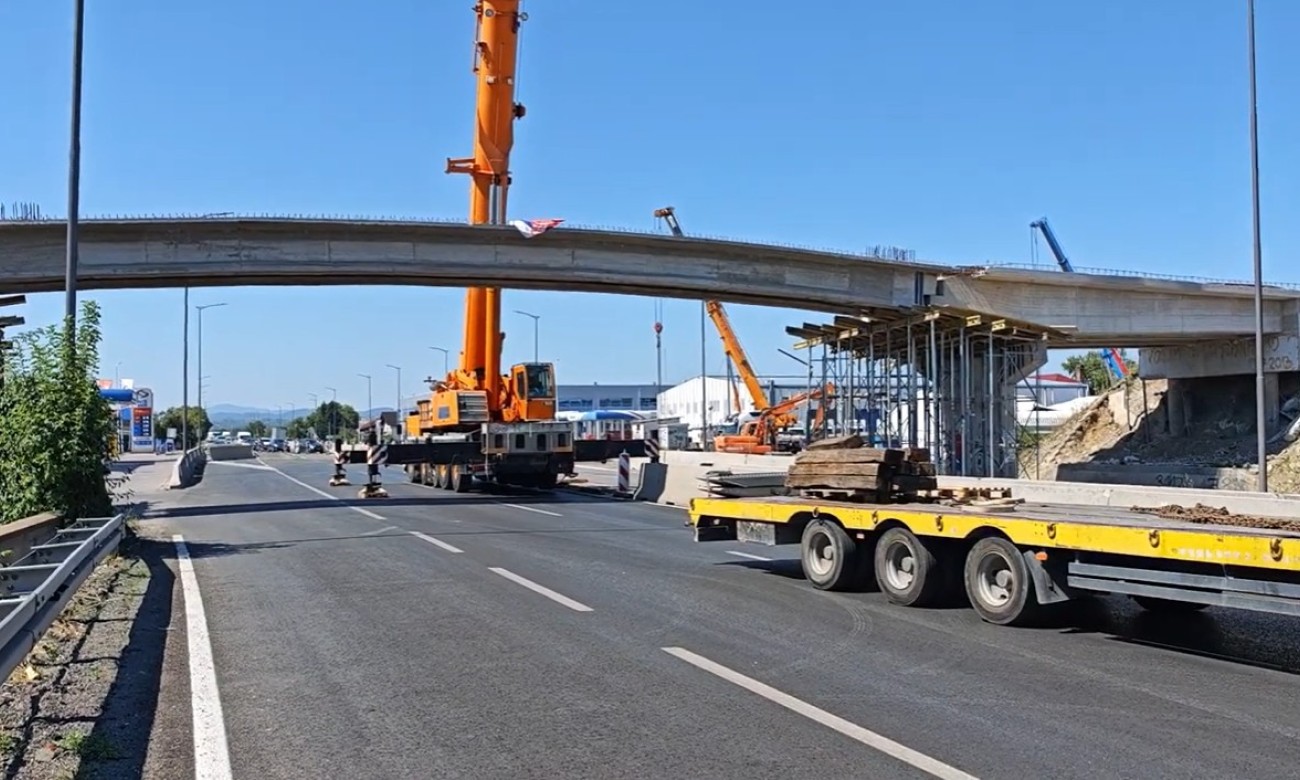 Novi nadvožnjak postavljen: Rekonstrukcija ceste Banjaluka-Laktaši ulazi u novu fazu VIDEO