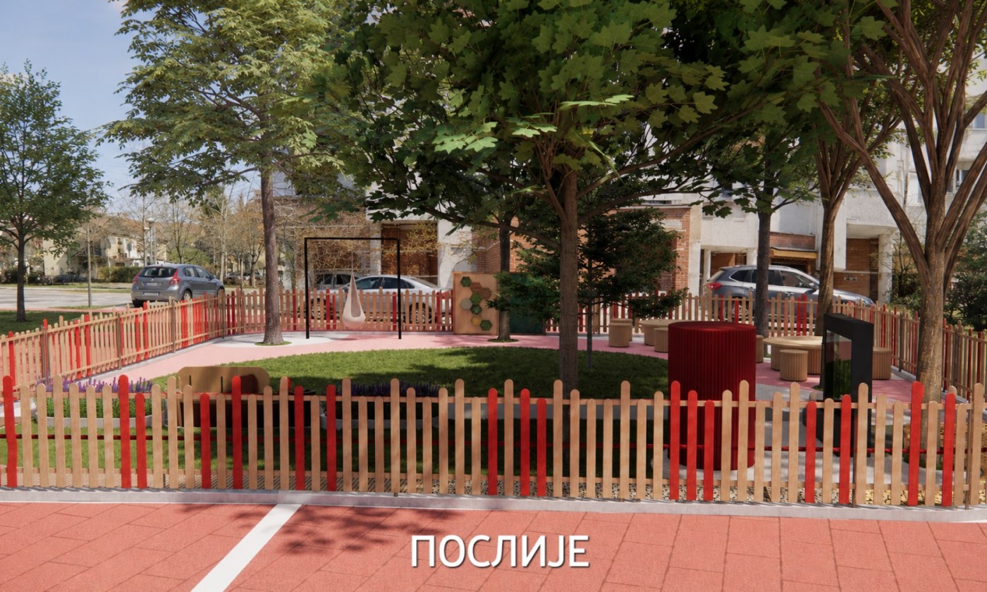Banjaluka dobija prvu senzornu baštu: Pogledajte gdje se gradi FOTO