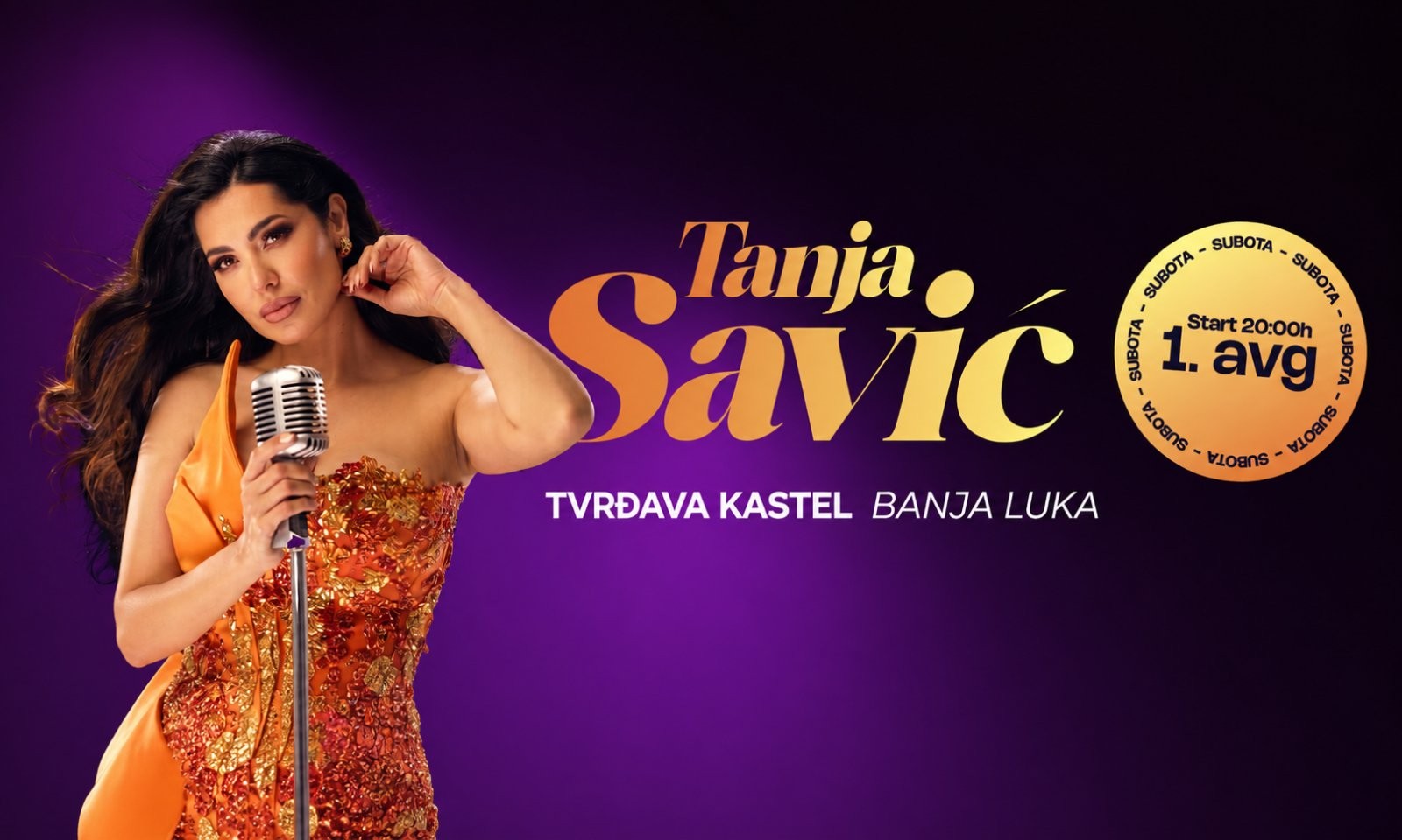 Najveći koncert Tanje Savić u Banjaluci! Večeras veliko finale Euphoria festivala