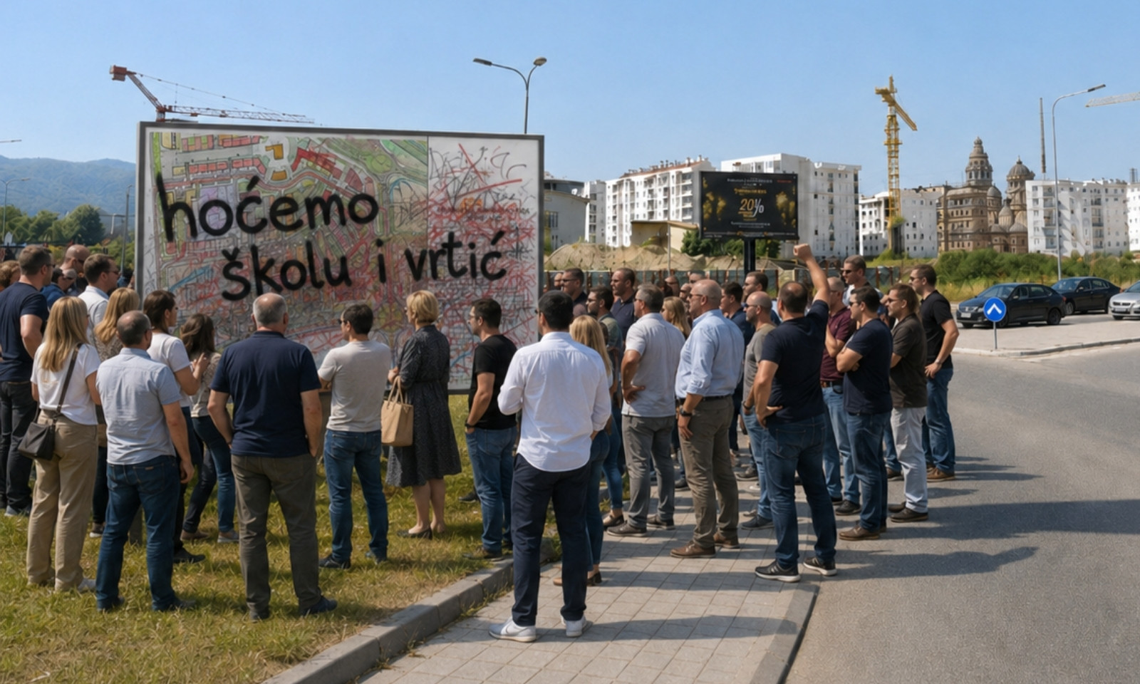 Stanari Centar-Aleje nižu primjedbe: Tvrde da nestaje 84 odsto zelenila FOTO