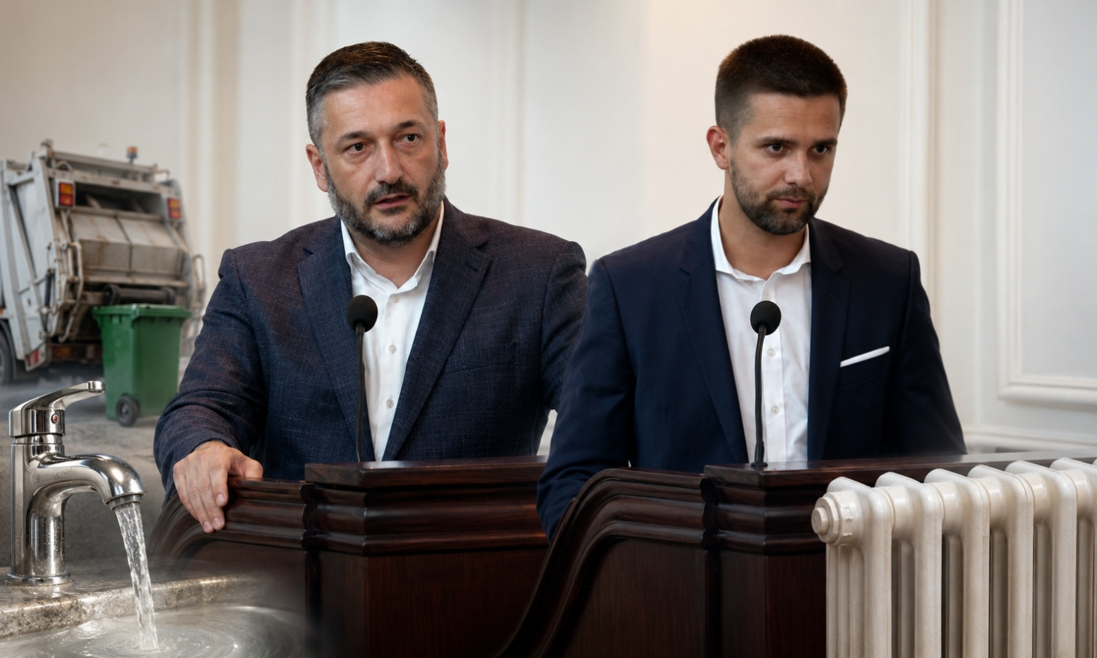 Rasprava o vodi, smeću i grijanju eskalirala! Ninković poručio Aljetiću: Nekad biste izletjeli iz sale FOTO