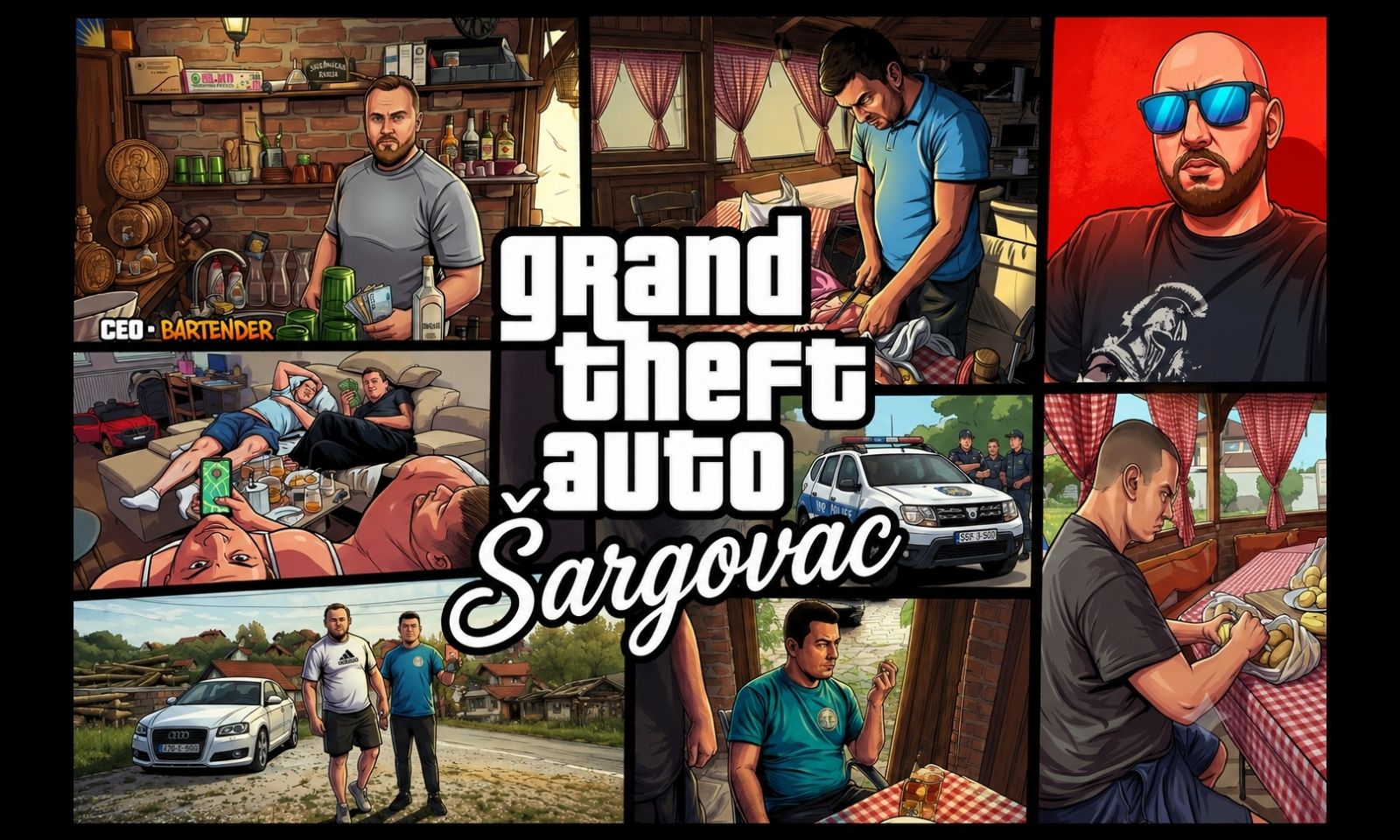 Banjaluka dobila „GTA Šargovac“ prije GTA 6: Lokalna fora pogodila čuveni internet trend FOTO