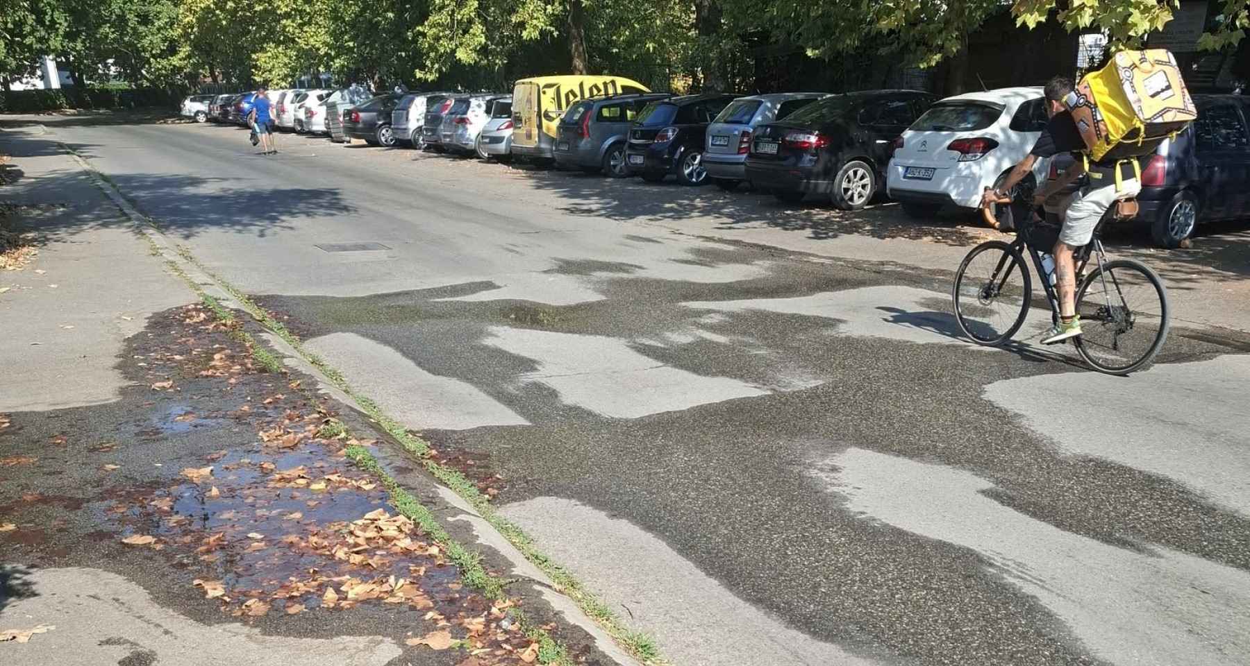 Izgibosmo bez vode, a ona teče po ulici! Banjalučki odbornik pozvao Vodovod da hitno sanira kvar FOTO
