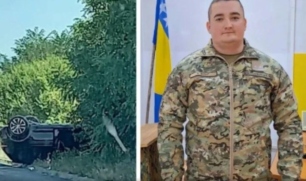 Herojska priča iz BiH! Pripadnik Oružanih snaga spasio majku i bebu iz prevrnutog auta