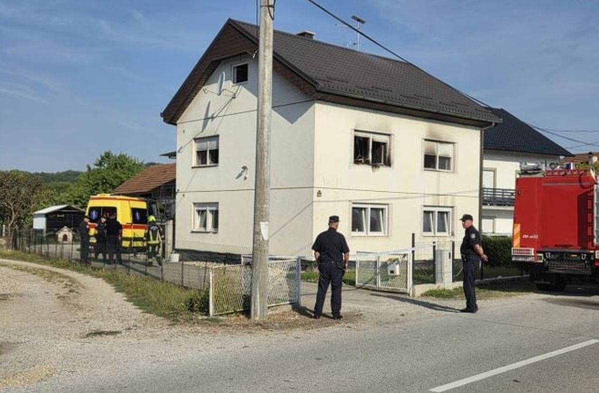 Tragedija! Otac i dvoje djece poginuli u požaru porodične kuće