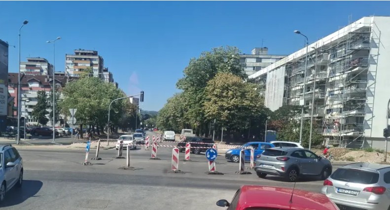 Izmjene u Banjaluci: Kod „Audi servisa“ postavljen privremeni kružni tok