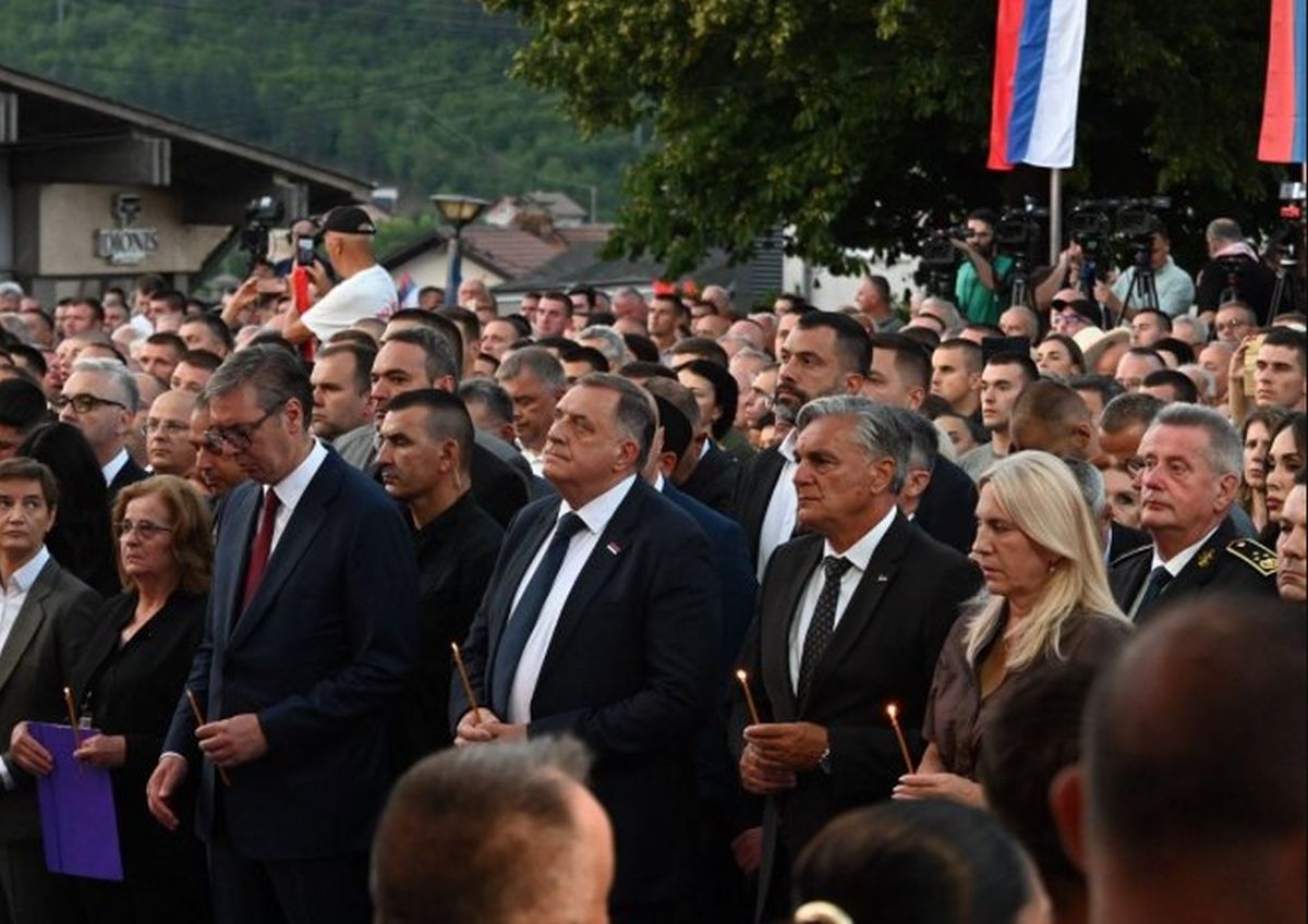 MUP RS: Više od 10.000 građana na skupu u Mrkonjić Gradu, nije bilo incidenata