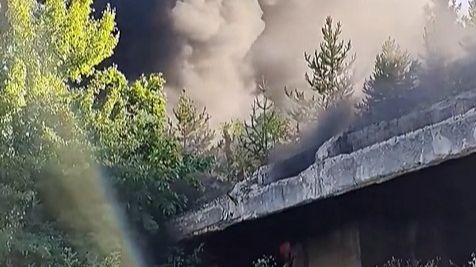 Vatrogasci na terenu: Gori Titova vila VIDEO