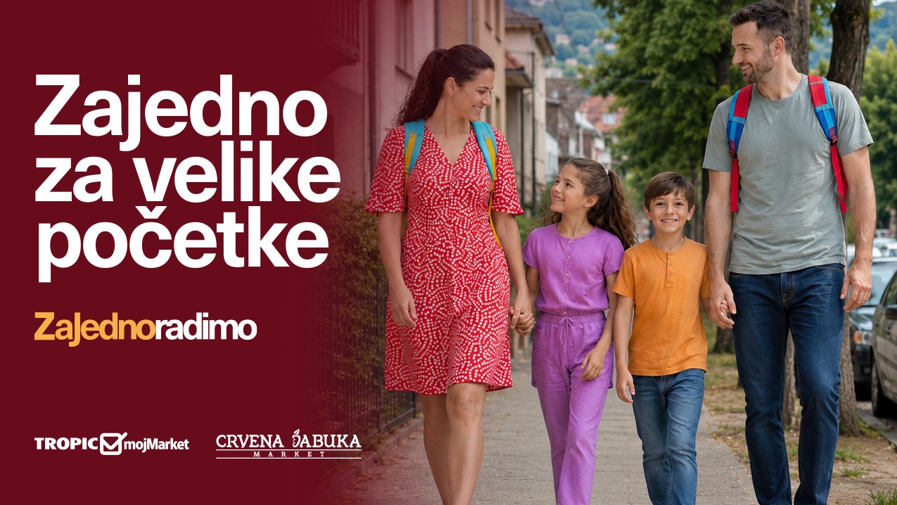 Tropic Maloprodaja i ove godine uz roditelje i prvačiće: Zajedno za velike početke