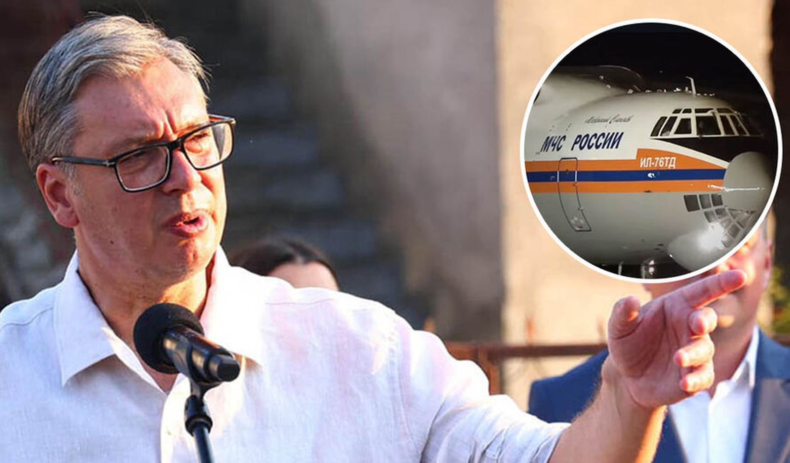 Vučić: Zahvalan sam Rusiji što nam je poslala „Iljušin“, bio nam je potreban veliki avion!