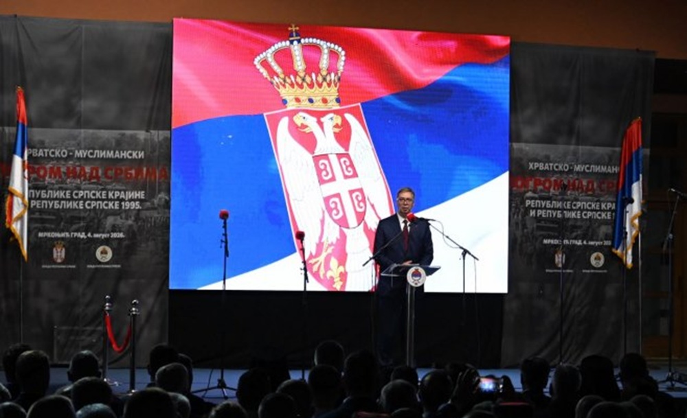 Vučić tokom centralnog obilježavanja: Nećemo dozvoliti da više ikada bude “Oluje” i pogroma srpskog naroda