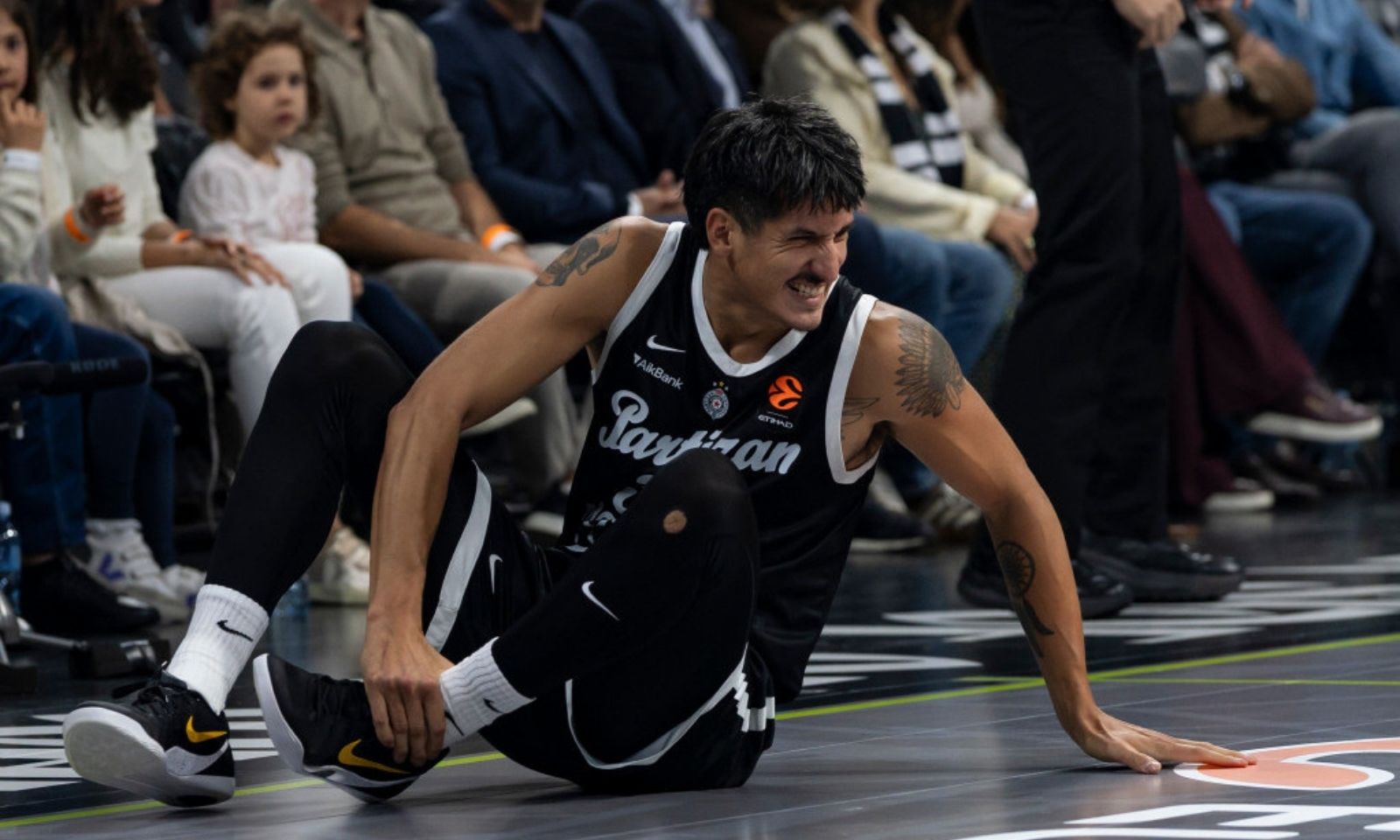 Partizan ostao bez Dereka Vilisa: Pauziraće najmanje četiri sedmice zbog povrede