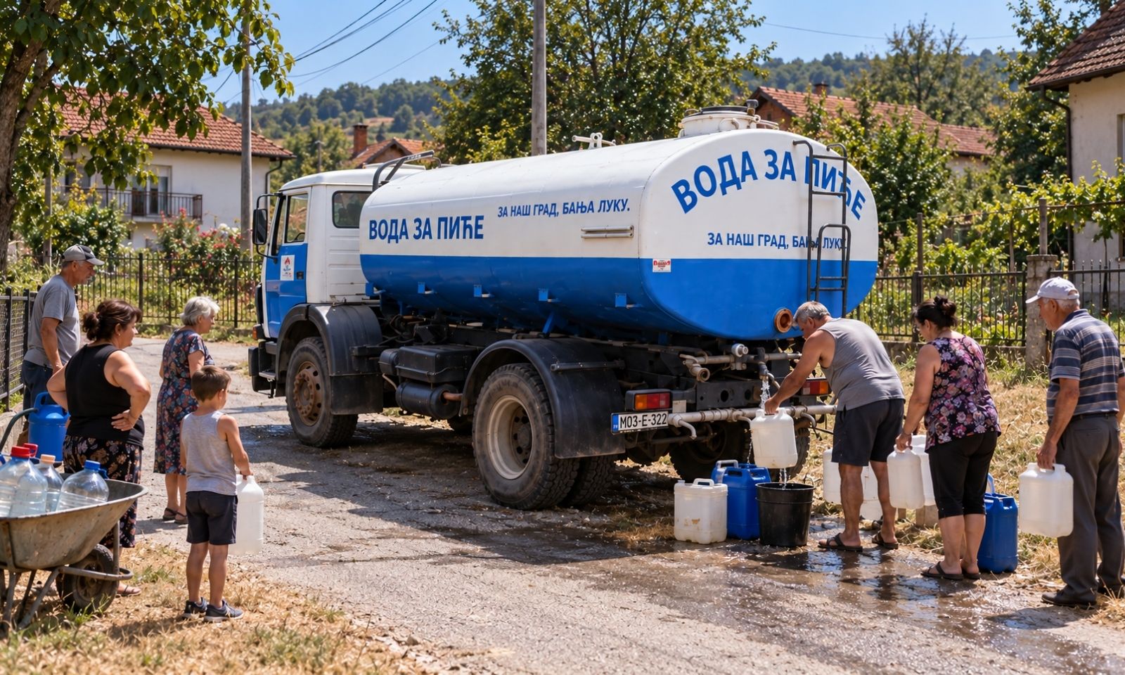 Nestašice vode sada dolaze na naplatu: Poznata cijena angažovanja cisterni FOTO