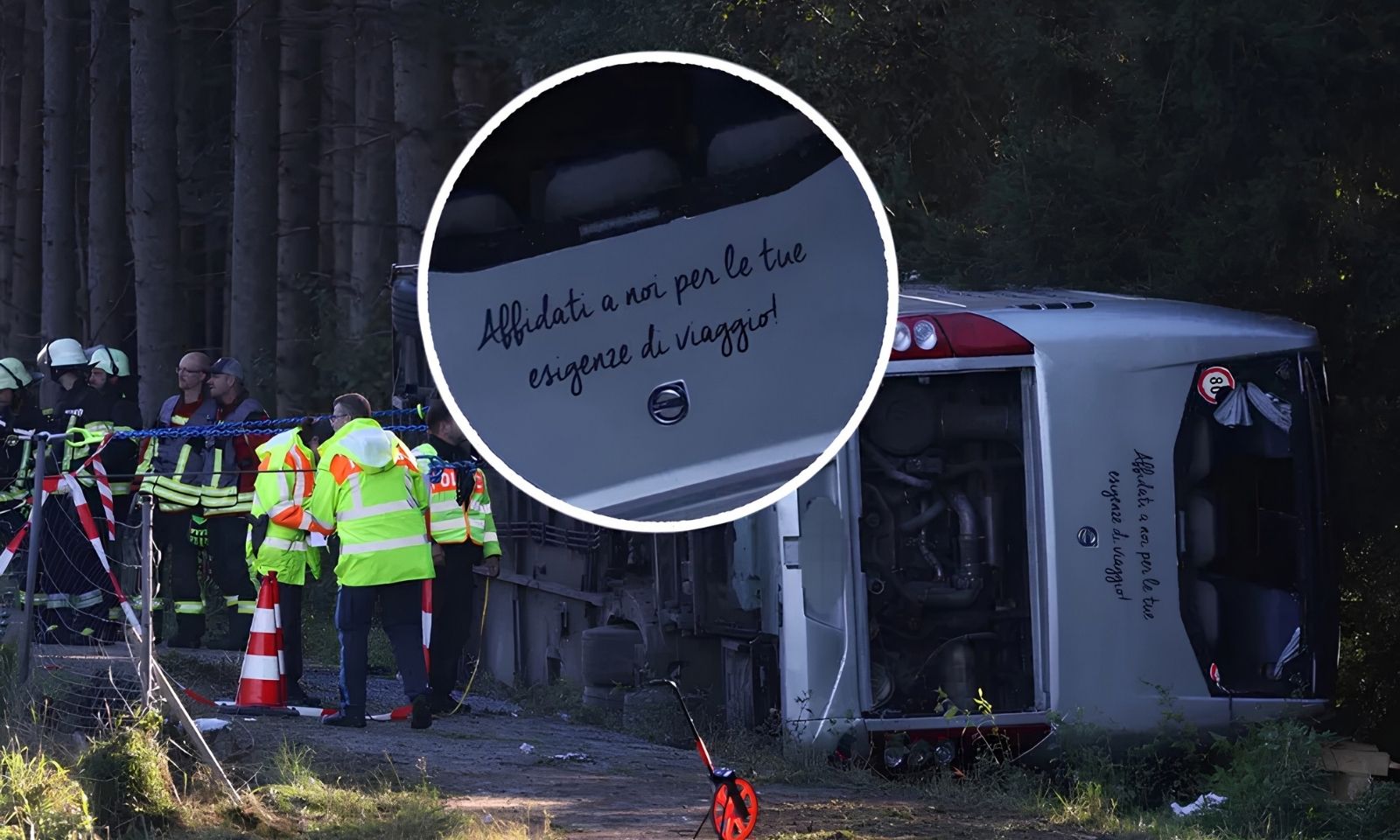 Autobus sa turistima sletio sa puta u Njemačkoj: Dvoje mrtvih, osmoro teško povrijeđenih FOTO